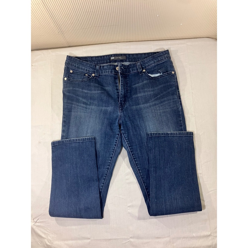 Levis Mid Rise Skinny Jeans Womens Size W33 L29 Denim Blue